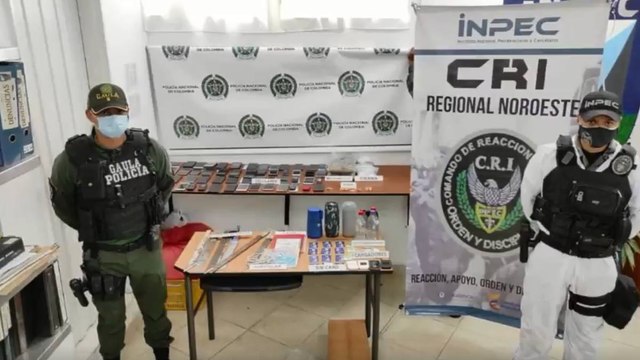 Así camuflan drogas y celulares en las cárceles de Colombia