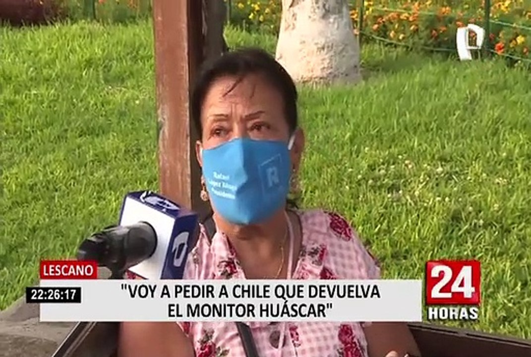 Lescano: "Voy a pedir al presidente de Chile que devuelvan el monitor Huáscar"