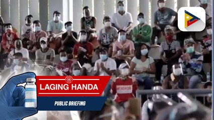 #LagingHanda | 800 TODA members at market vendors sa Tanauan, Leyte, inabutan ng tulong ng pamahalaan