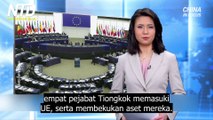 Uni Eropa Menjatuhkan Sanksi pada Pejabat Tiongkok Pelanggar HAM