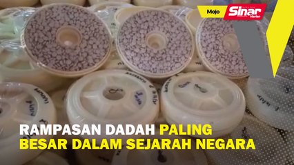 Rampasan dadah paling besar dalam sejarah negara