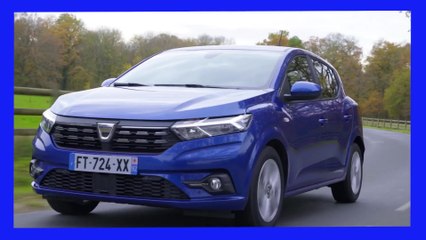 Nouvelle Dacia Sandero - Son écran sort de votre poche