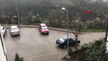 KOCAELİ Kocaeli'de sabah saatlerinde kar yağışı etkili oldu