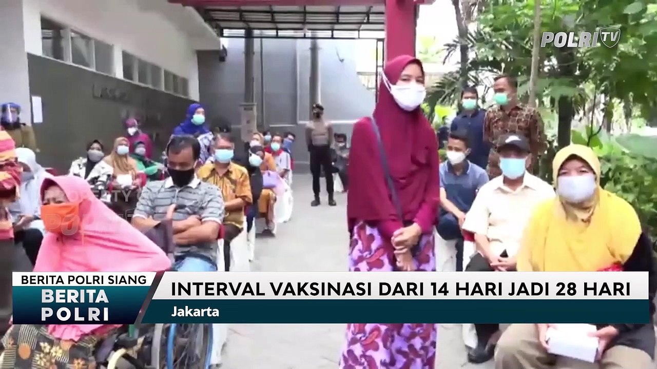 Kemenkes Ubah Interval Vaksinasi Tahap I & II Jadi 18 Hari