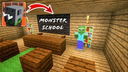 How To Make the Monster School in Craftsman Building Craft
