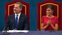 El primer discurso de la princesa Leonor en los Premios Princesa de Asturias 2019