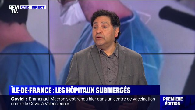 Pr Djillali Annane (AP-HP): En deux mois, la moyenne d'âge [des patients en réanimation] a baissé de presque 10 ans