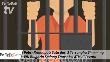 Polisi Mendapati Satu Dari 3 Tersangka Skimming Wn Bulgaria Sedang Transaksi Atm Di Pecatu