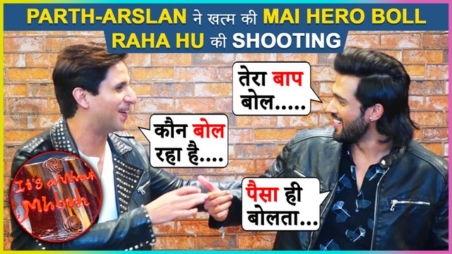 Parth Samthaan & Arslan Goni Cut The Cake After Wrapping 'Mai Hero Boll Raha Hu' Shoot| Fun Chat
