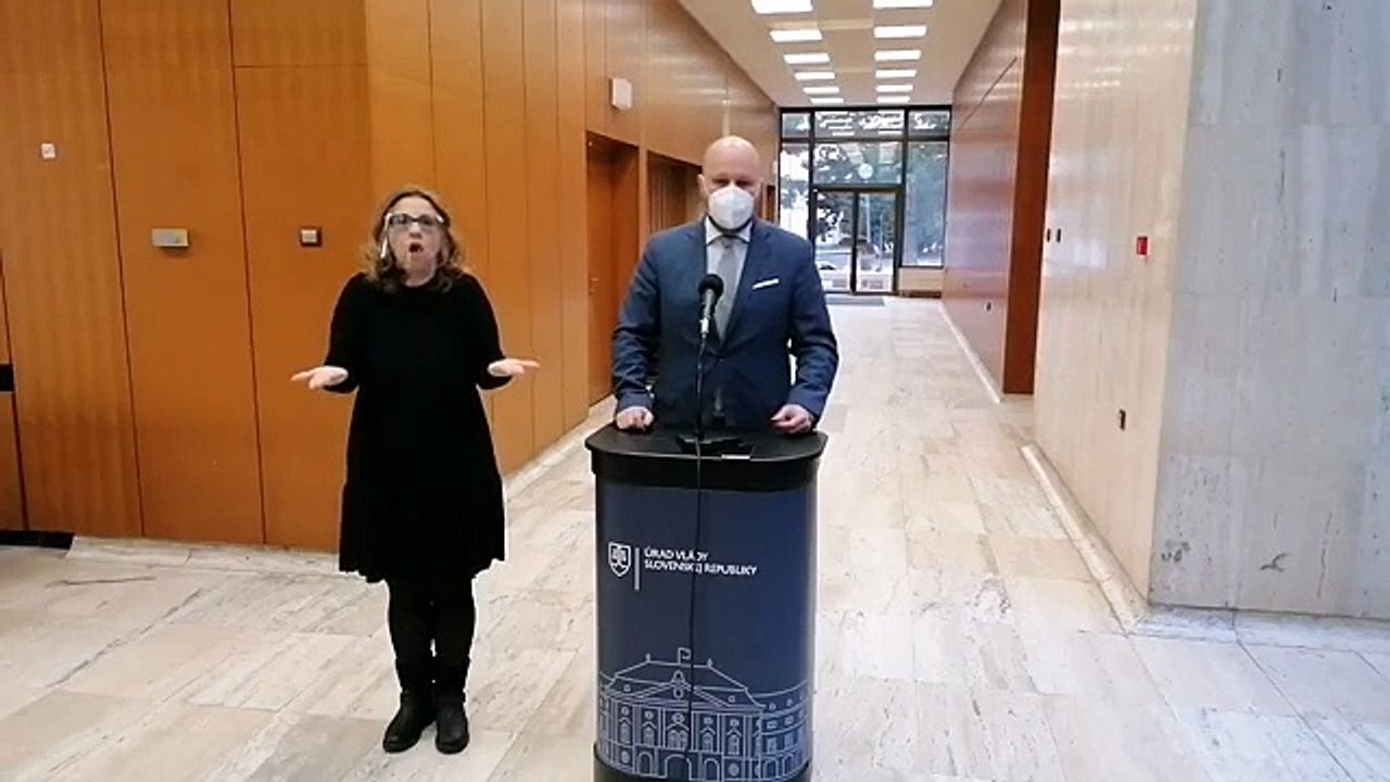 ZÁZNAM: Brífing ministra obrany J. Naďa pred rokovaním Vlády SR