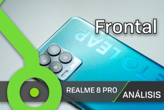 Realme 8 Pro - Vídeo de prueba (noche, cámara frontal, botón AI)