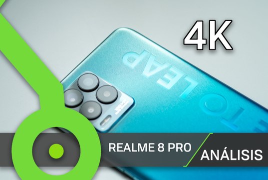 Realme 8 Pro - Vídeo de prueba (noche, 4K)