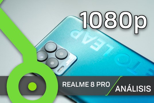 Realme 8 Pro - Vídeo de prueba (noche, 1080p)