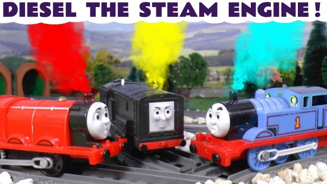 Thomas and Friends Colorful Steam Prank with Diesel in this Family Friendly Full Episode English Toy Trains Fun Video for Kids from Kid Friendly Family Channel Toy Trains 4U