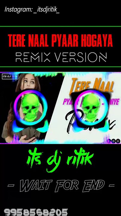Tere Naal Pyaar Hogaya | Punjabi Song | DJ Remix || Its Dj Ritik Ghaziabad #itsdjritik