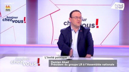 Damien Abad : "Plus de vaccins moins de baratin"