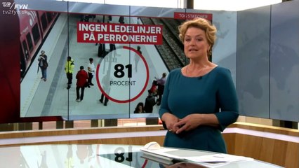 Togstationer er ikke tilgængelige | Dårlige handicapforhold på mange stationer | Banedanmark | 30-04-2017 | TV2 FYN @ TV2 Danmark