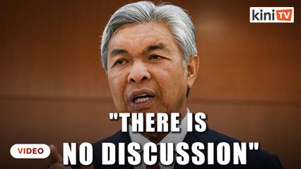 No discussions at all, says Zahid on PKR-Umno talks