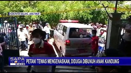 Diduga Dibunuh Anak Sendiri, Seorang Pria Ditemukan Tewas di Rumah