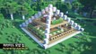 ⛏️ 마인크래프트 야생 건축 강좌 __ ⛰️ 피라미드 모양 집짓기 ️ [Minecraft Pyramid Survival House Build Tutorial]