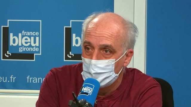 Philippe Poutou, porte parole de la liste NPA LFI pour les régionales en Nouvelle-Aquitaine