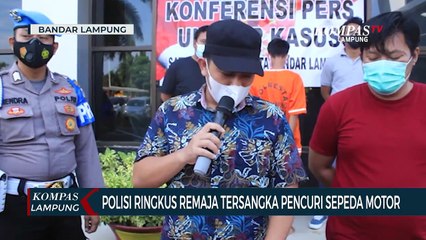 Polisi Ringkus Remaja Tersangka Pencuri Sepeda Motor