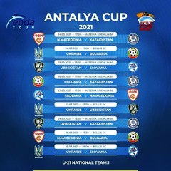 LIVE: enda TOUR Antalya Cup 2021 - U21 NT Matches