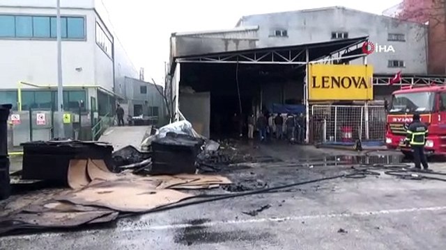 Saatler süren çalışmalar sonucu yangın kontrol altına alındı