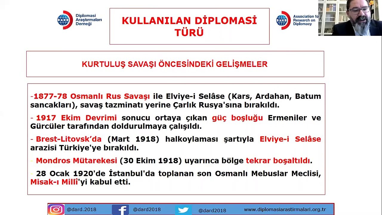 “YÜZÜNCÜ YILINDA MOSKOVA ANTLAŞMASI VE TÜRKİYE-RUSYA İLİŞKİLERİ” BAŞLIKLI KONFERANS (1/3)