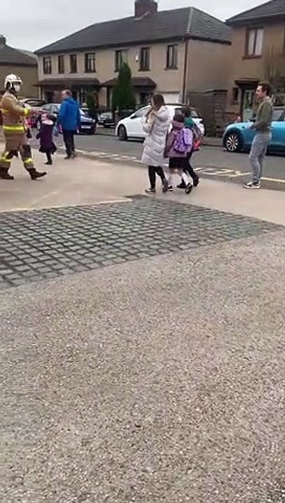 Fire station surprises Grenfell fundraiser a happy 40th birthday