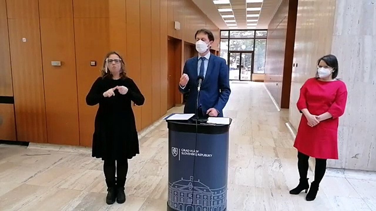 ZÁZNAM: Brífing ministra financií E. Hegera
