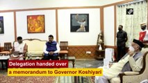 BJP delegation meets Maharashtra Governor Bhagat Singh Koshyari