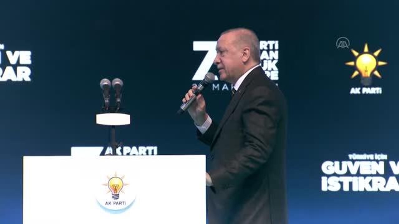Cumhurbaşkanı Erdoğan: "Türkiye'yi önce 2023 hedeflerine, ardından da 2053 vizyonuna Cumhur İttifakı'yla kavuşturacağız"