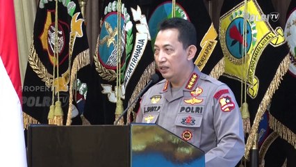 Kapolri Membuka Rakernis SSDM Polri