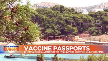 Greece is working on agreements with ten countries on vaccine passports