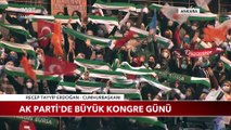 Cumhurbaşkanı Erdoğan AK Parti  Büyük Kongresi'nde 81 ili ayrı ayrı selamladı