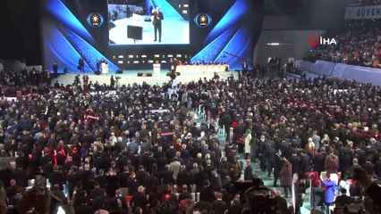AK Parti'nin Olağan Büyük Kongresine MHP geniş heyetle katıldı