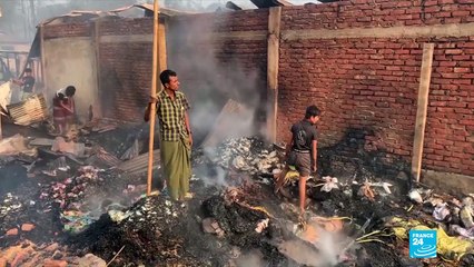 UN says at least 15 dead, 400 missing in Rohingya camp fire