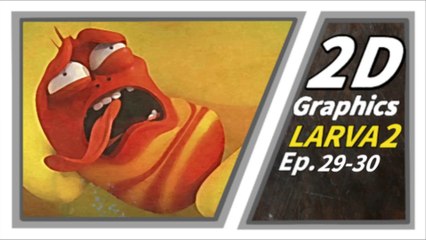 2D GRAPHICS | Larva Season2 Episode29-30 | Larva Cartoon |  Larva Official Channel