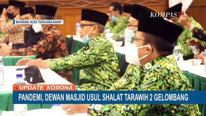 Ketua DMI Usulkan Shalat Tarawih Dilaksanakan 2 Gelombang