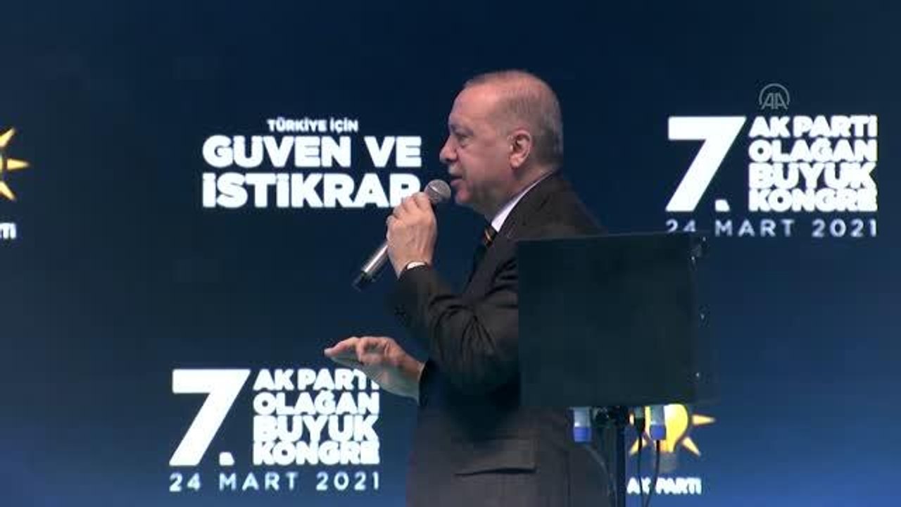 Cumhurbaşkanı Erdoğan: "İnsanın fıtri güzellikleri üzerinden yeni bir dünya düzeni kurulmasına öncülük etmenin sorumluluğuna talibiz"