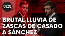 Brutal lluvia de zascas del líder del PP, Pablo Casado, a Sánchez: “Arrogancia”