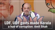 LDF, UDF govts made Kerala a hub of corruption: Amit Shah