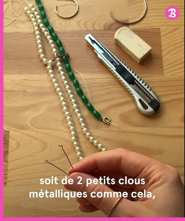 DIY : upcycling de boucles d'oreilles