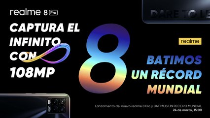 Realme 8 Pro _108MP record mundial