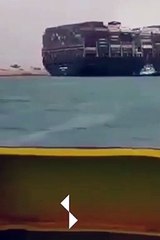 A giant ship blocks the Suez Canal and causes an international shipping crisis