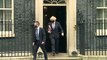 Boris Johnson departs 10 Downing Street for PMQs