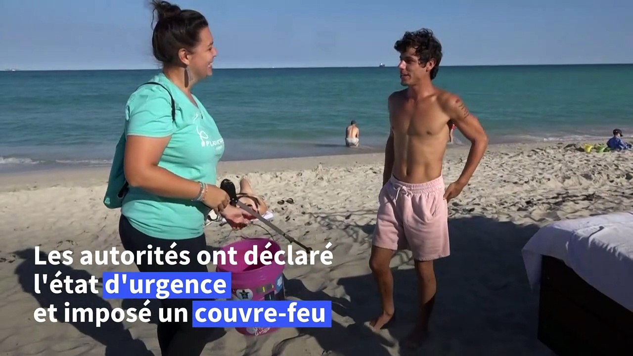 Les habitants de Miami Beach dépassés par le déferlement de fêtards