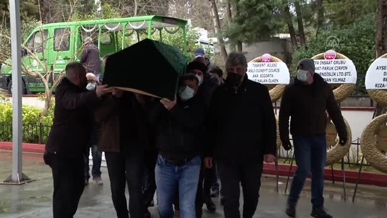 Eski ANAP Genel Başkanı Nesrin Nas'ın annesi son yolculuğuna uğurlandı