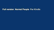 Full version  Normal People  For Kindle